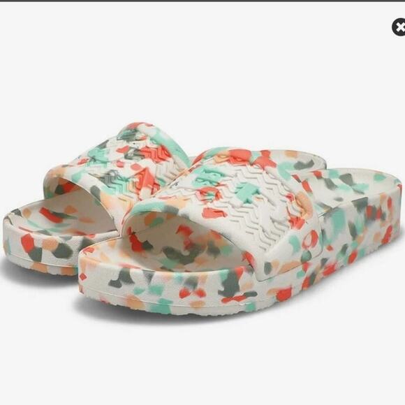 HUNTER BLOOM Algae slides flip‎ flops size 8 new!!! - Picture 2 of 10